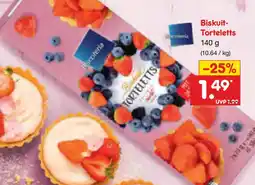 Netto Marken-Discount Biskuit Torteletts Angebot