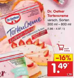Netto Marken-Discount Dr. Oetker Tortencreme Angebot