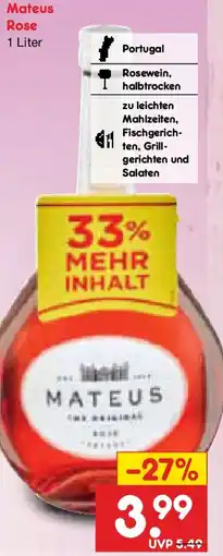 Netto Marken-Discount Mateus Rose Angebot