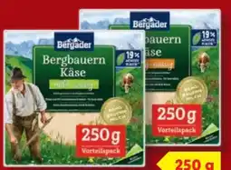 Lidl Bergader Bergbauern Käse Angebot