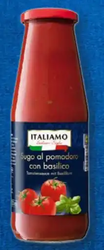 Lidl Italiamo Tomatensauce mit Basilikum Angebot