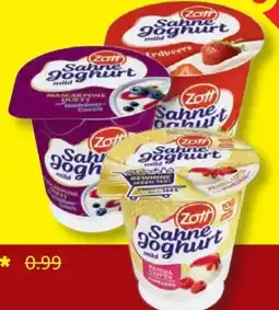 Lidl Zott Sahnejoghurt Angebot