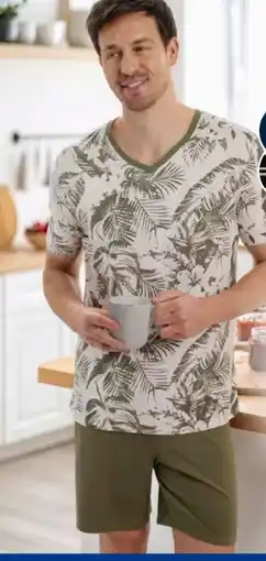 Aldi Süd Up2Fashion Herren Shorty-Pyjama Angebot
