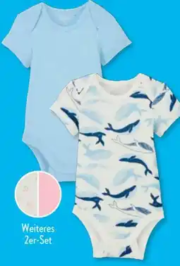 Aldi Süd Lily & Dan Baby Bodys 2er Set Angebot