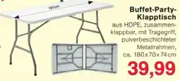 Jawoll Buffet-Party- Klapptisch Angebot