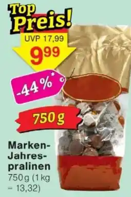 Jawoll Marken- Jahrespralinen Angebot