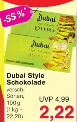 Jawoll Dubai Style Schokolade Angebot