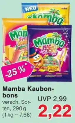 Jawoll Mamba Kaubonbons Angebot