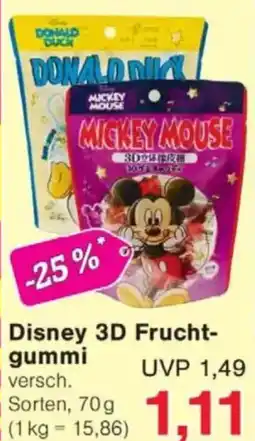 Jawoll Disney 3D Fruchtgummi Angebot