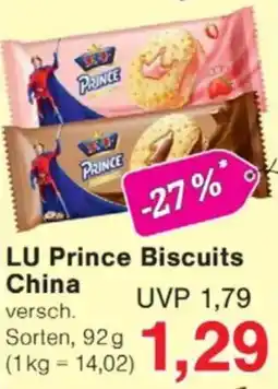 Jawoll LU Prince Biscuits China Angebot