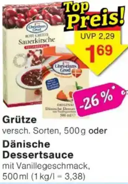 Jawoll Grütze oder Dänische Dessertsauce 500 md Angebot
