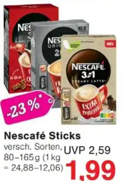 Jawoll Nescafé Sticks Angebot