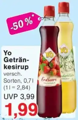 Jawoll Yo Getränkesirup Angebot