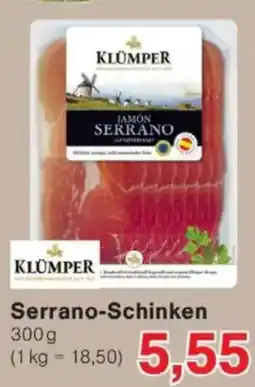 Jawoll KLUMPER Serrano-Schinken Angebot