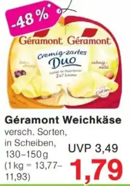 Jawoll Géramont Weichkäse Angebot