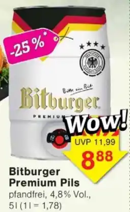 Jawoll Bitburger Premium Pils Angebot