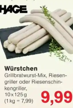Jawoll HAGE Würstchen Angebot