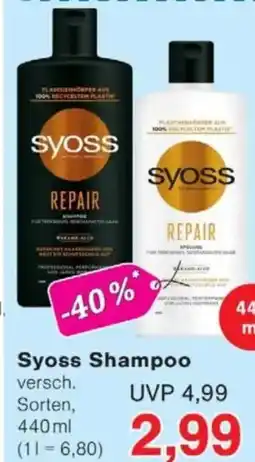 Jawoll Syoss Shampoo Angebot