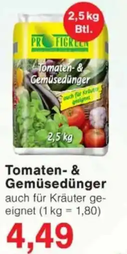 Jawoll PROFIGREEN Tomaten- & Gemüsedünger Angebot