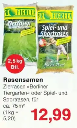 Jawoll PROFIGREEN Rasensamen Angebot