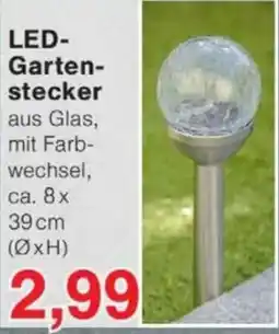 Jawoll LED- Gartenstecker Angebot