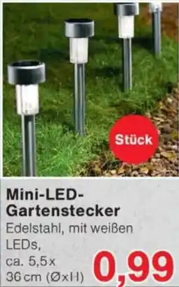 Jawoll Mini-LED- Gartenstecker Angebot