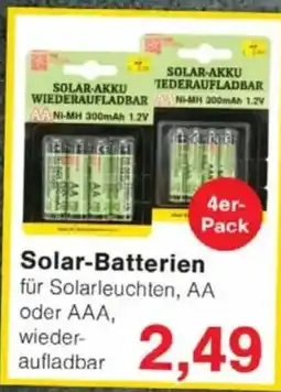 Jawoll Solar-Batterien Angebot