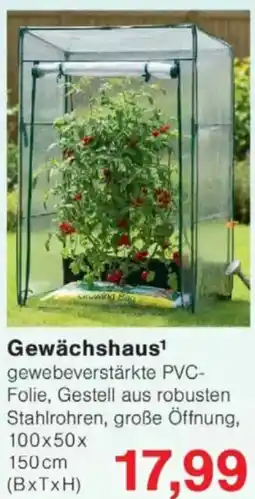 Jawoll Gewächshaus Angebot