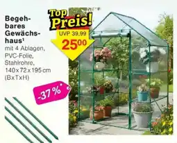 Jawoll Begehbares Gewächshaus Angebot