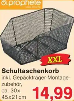 Jawoll Prophete Schultaschenkorb Angebot