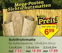 Jawoll Schilfrohrmatte Angebot