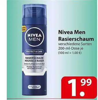 Famila Nord Ost Nivea Men Rasierschaum Angebot