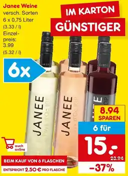 Netto Getränke Discount Janee Weine Angebot