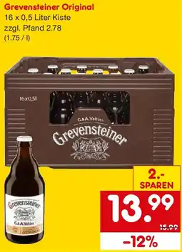 Netto Getränke Discount Grevensteiner Original Angebot