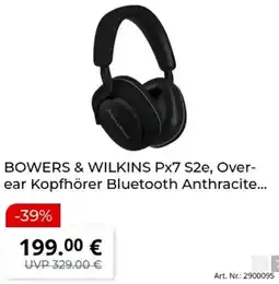 MediaMarkt BOWERS & WILKINS PX7 S2e, Over-ear Kopfhörer Bluetooth Angebot