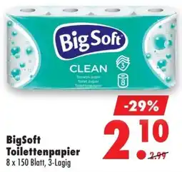 Mäc Geiz BigSoft Toilettenpapier Angebot