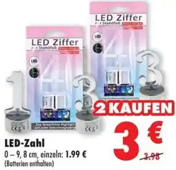 Mäc Geiz LED-Zahl Angebot