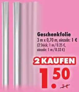 Mäc Geiz Geschenkfolie Angebot