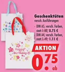 Mäc Geiz Geschenktüten Angebot