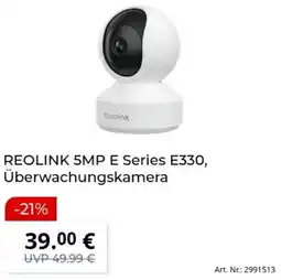 MediaMarkt REOLINK 5MP E Series E330, Überwachungskamera Angebot
