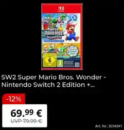 MediaMarkt SW2 Super Mario Bros. Wonder - Nintendo Switch 2 Edition Angebot