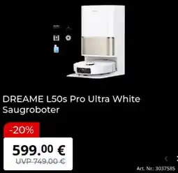 MediaMarkt DREAME L50s Pro Ultra White Saugroboter Angebot