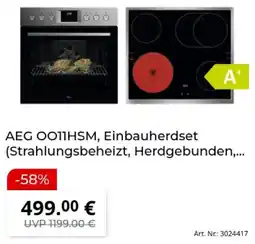 MediaMarkt AEG 0011HSM, Einbauherdset Angebot