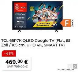 MediaMarkt TCL 65P7K QLED Google TV Angebot