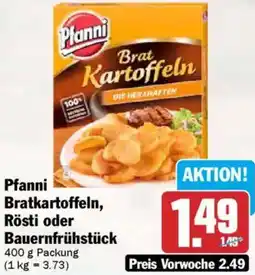 AEZ Pfanni Bratkartoffeln, Rösti oder Bauernfrühstück Angebot
