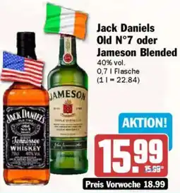 AEZ Jack Daniels Old N°7 oder Jameson Blended Angebot