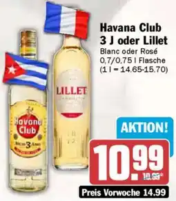 AEZ Havana Club 3 J oder Lillet Angebot