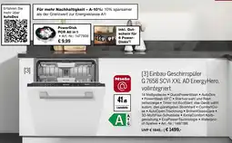 MEDIMAX Miele Einbau-Geschirrspüler G 7658 SCVI XXL AD Energy Hero, vollintegriert Angebot