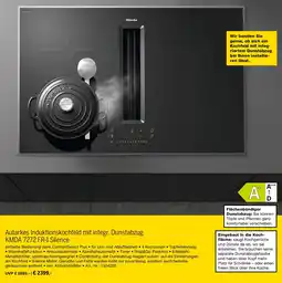 MEDIMAX Miele Autarkes Induktionskochfeld mit integr. Dunstabzug KMDA 7272 FR-1 Silence Angebot