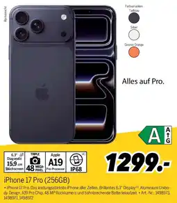 MEDIMAX iPhone 17 Pro (256GB) Angebot